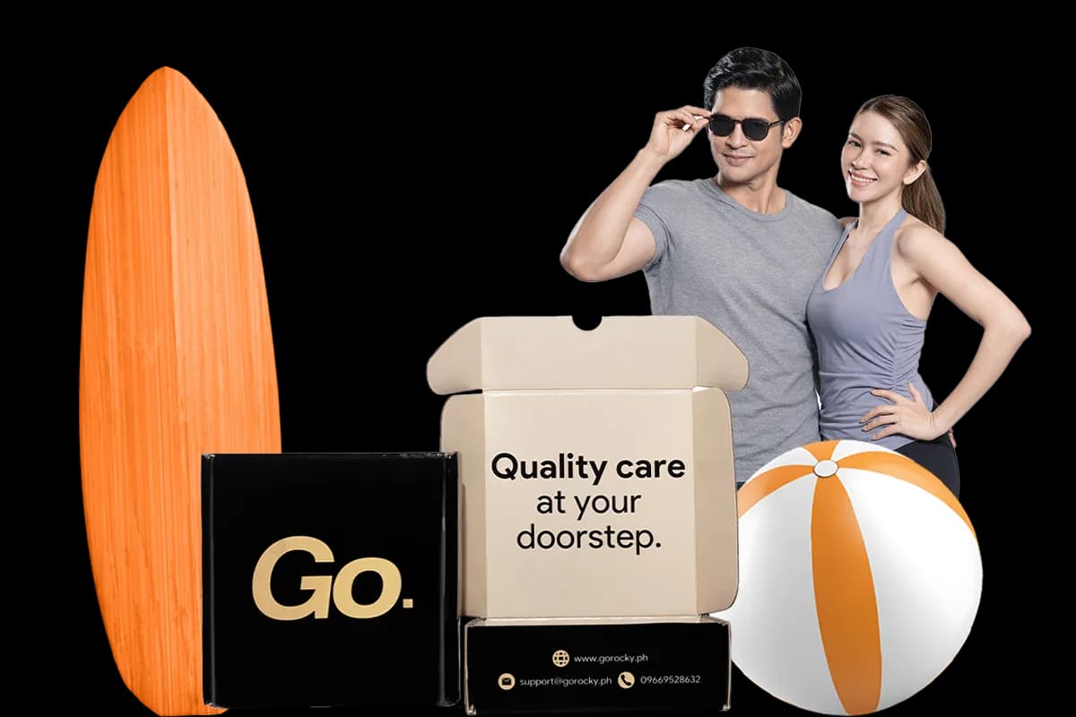 Two people representing before and after body confidence journey