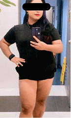 Jessie after treatment progress